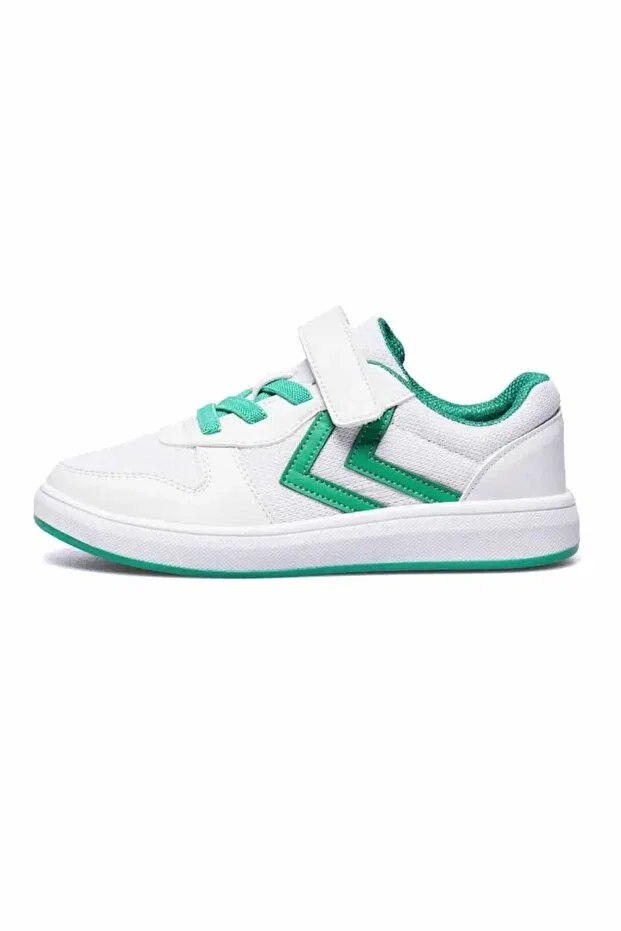Детские кроссовки для мальчиков из искусственной кожи Nidus summer jr. children's sneaker shoes Hummel, White-C2 — фото 2