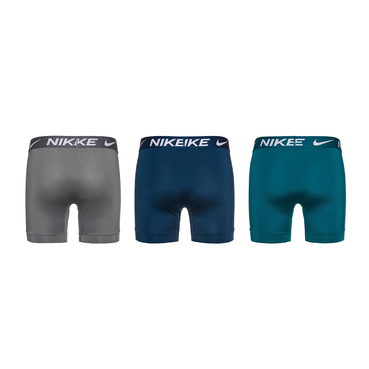Мужские боксеры с длинным рукавом, комплект из 3 штук, Nike, Bright Spruce Green/Wolf Gray/Vintage Navy/Bright Spruce/Wolf Grey/Valerian — фото 3