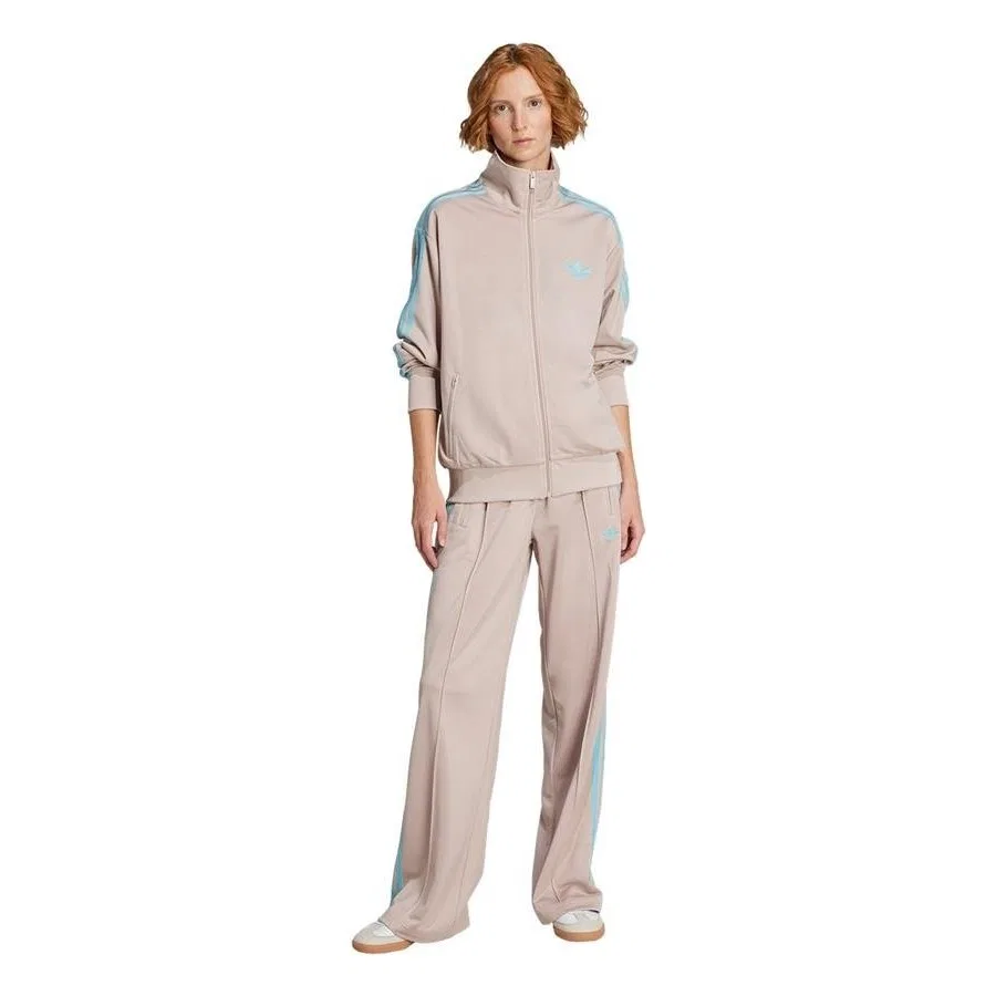 Женская куртка Firebird TT с длинным рукавом adidas, Коричневый — фото 4