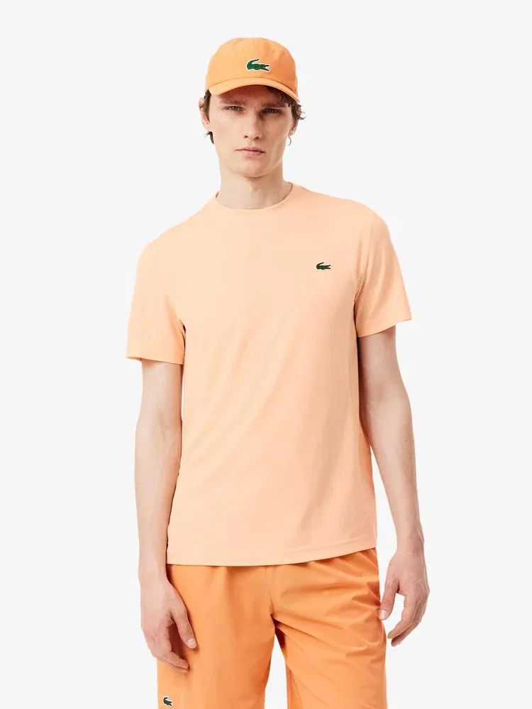 Футболка поло Lacoste Novak Djokovic, розовый
