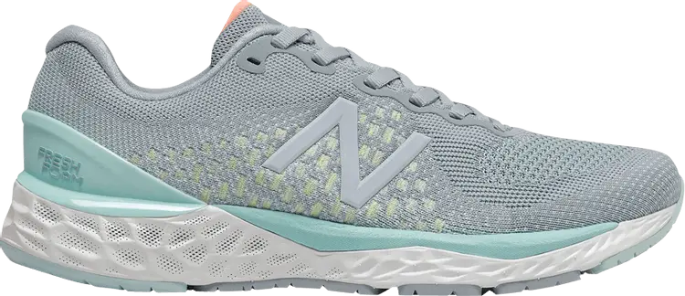 

Кроссовки New Balance Wmns Fresh Foam 880v10 Wide 'Light Slate Blue', серый