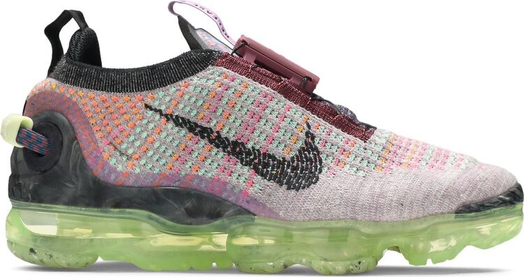 

Кроссовки Nike Wmns Air VaporMax 2020 Flyknit 'Violet Ash Volt', многоцветный