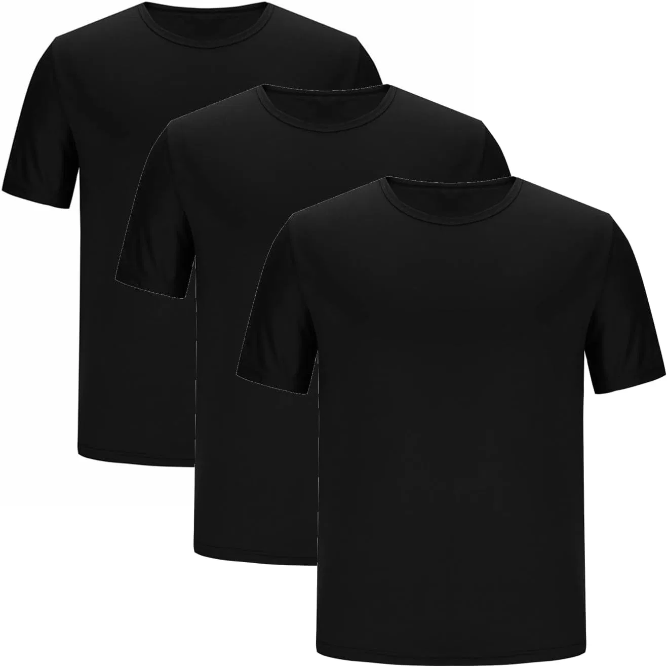 Мужская быстросохнущая футболка 3 Pack, Black