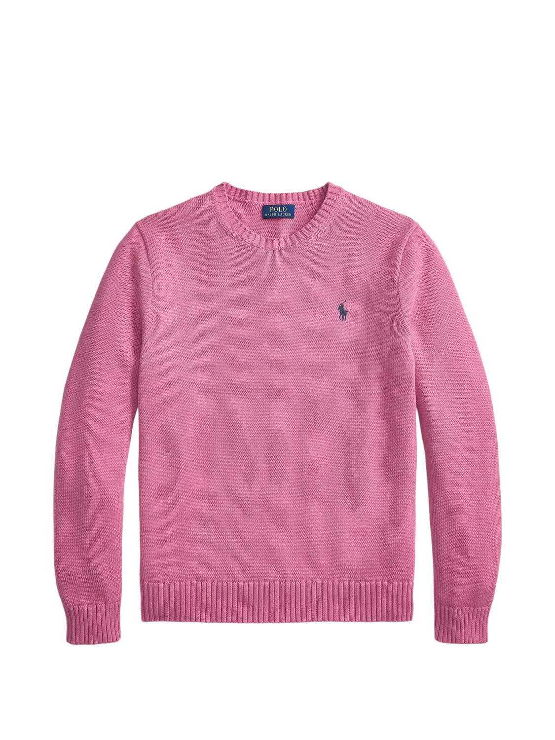 Свитер с вышивкой Pony Polo Ralph Lauren, розовый