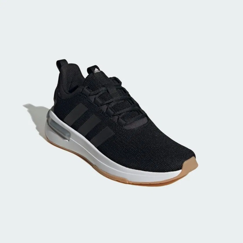Детские кроссовки на липучке Racer Tr23 Adidas, Black Black White — фото 4