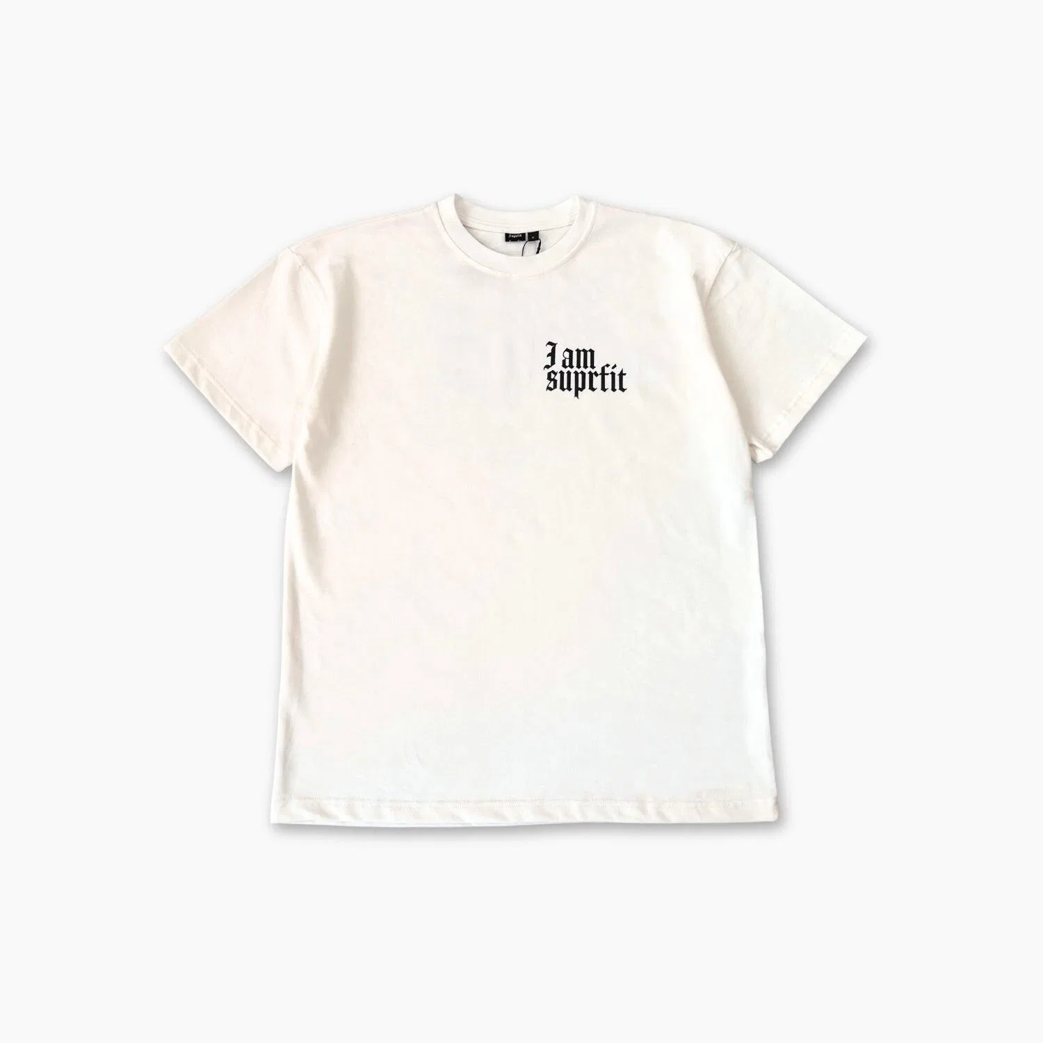 Детская свободная футболка Fearless & Unstoppable Suprfit, Offwhite