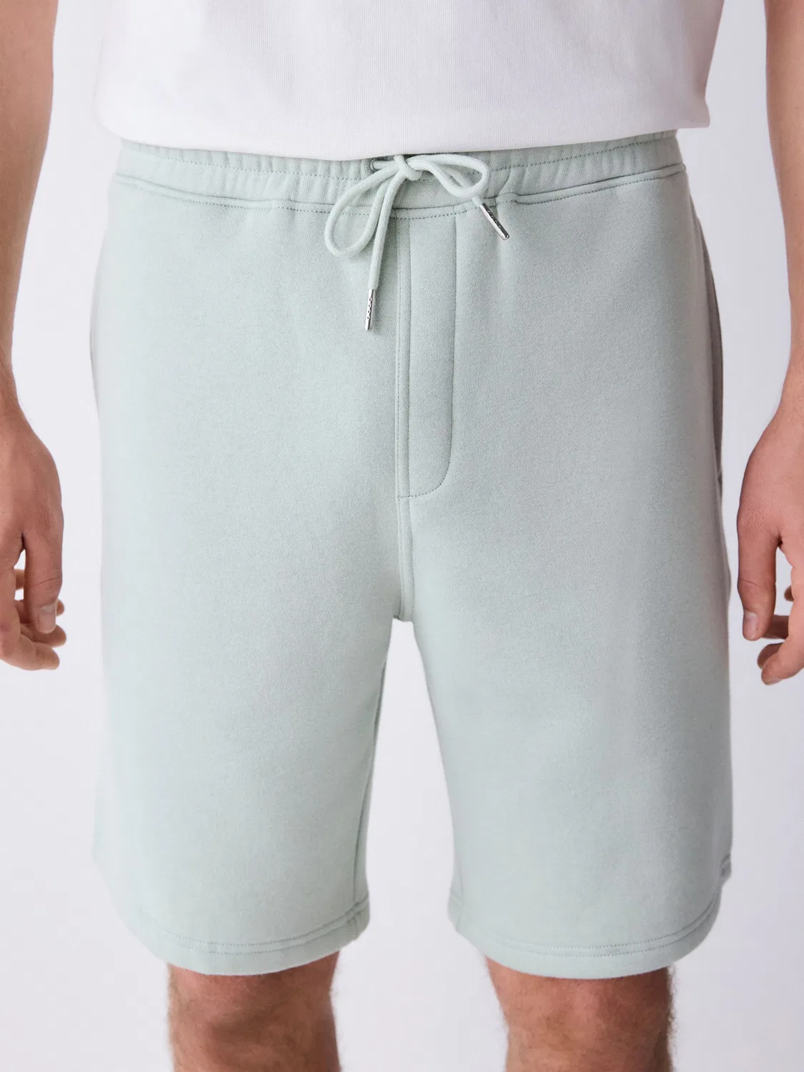 Шорты классические из мягкого джерси, Mint Green Next