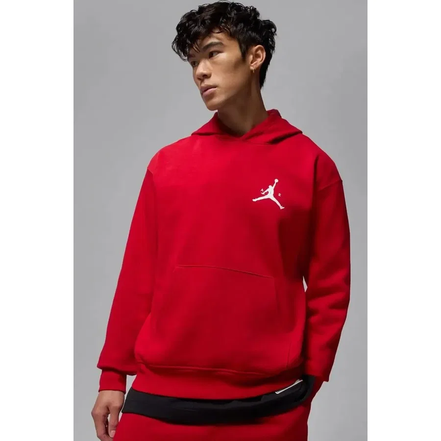 Худи из футера с капюшоном Jordan Jumpman Fleece Nike, Красный