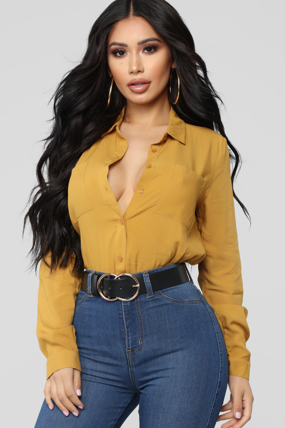 

Топ Fashion Nova 68822, желтый