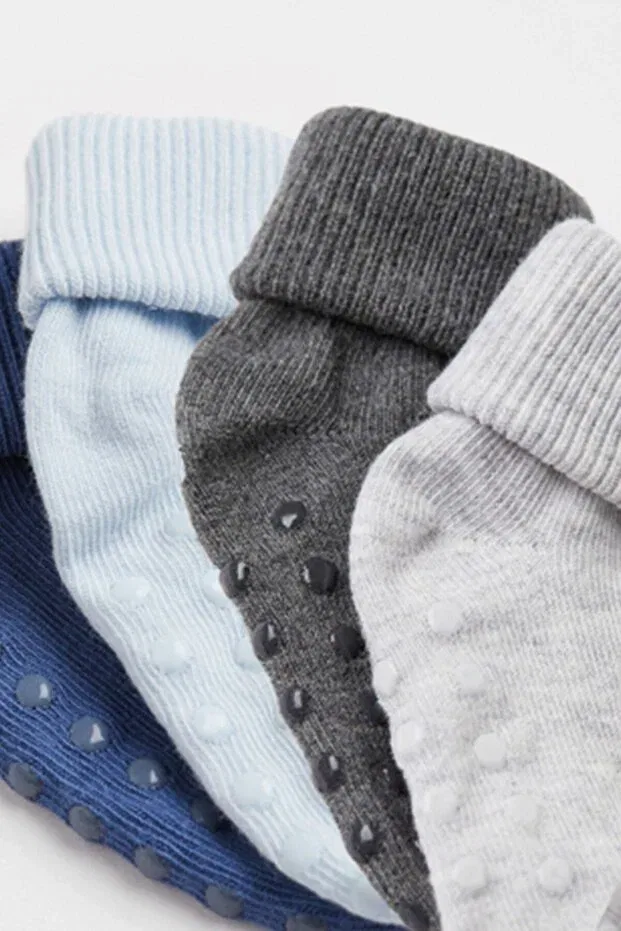 Детские носки для девочек и мальчиков хлопковые с принтом Mem Socks, Multi-Colored — фото 3