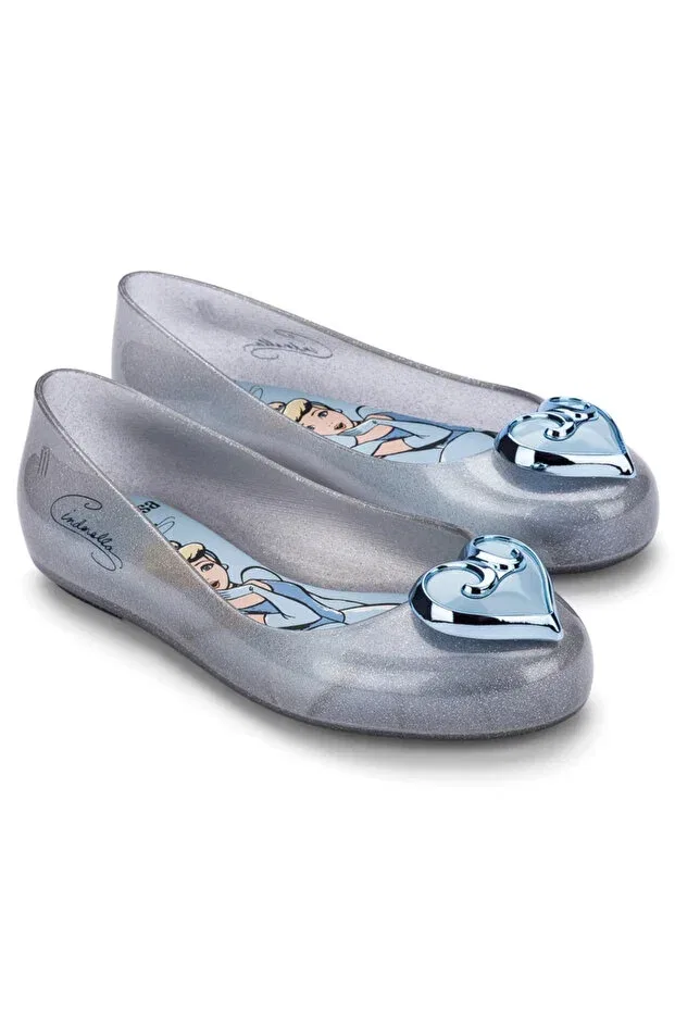 Детские туфли для девочек с принтом Mini Melissa, Blue — фото 2