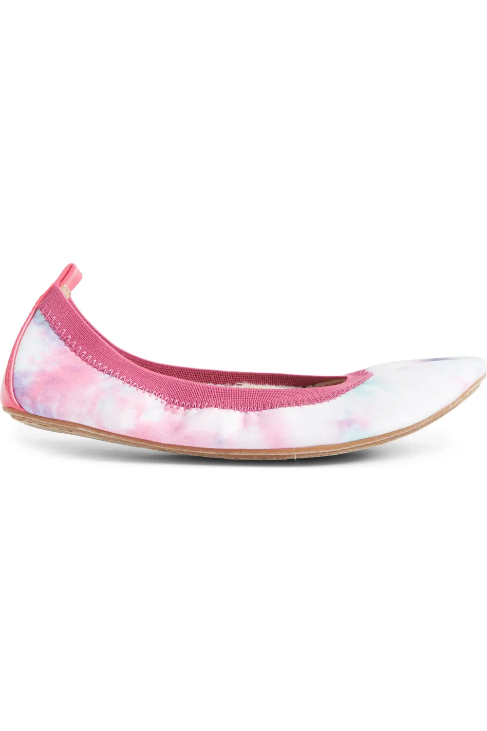 Балетки детские tie-dye Miss Samara Yosi Samra, Pink Multi — фото 3