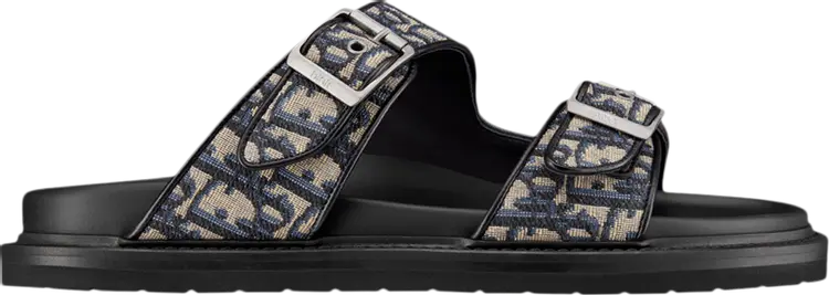 

Сандалии Dior Aqua Sandal Dior Oblique - Black Beige, черный