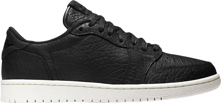 

Кроссовки Air Jordan 1 Retro Low Swooshless Black, черный