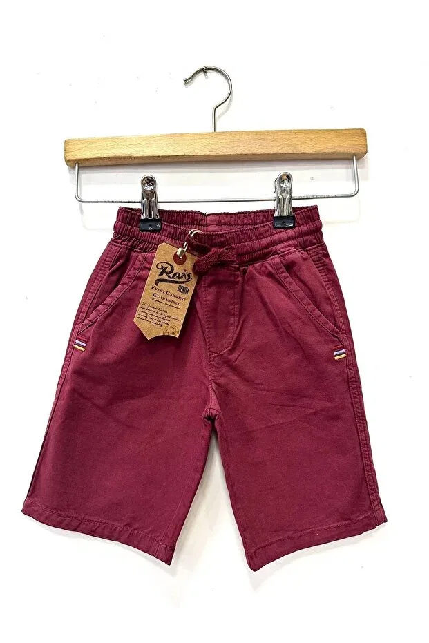 Детские шорты для мальчиков хлопковые Rois Kids, Burgundy