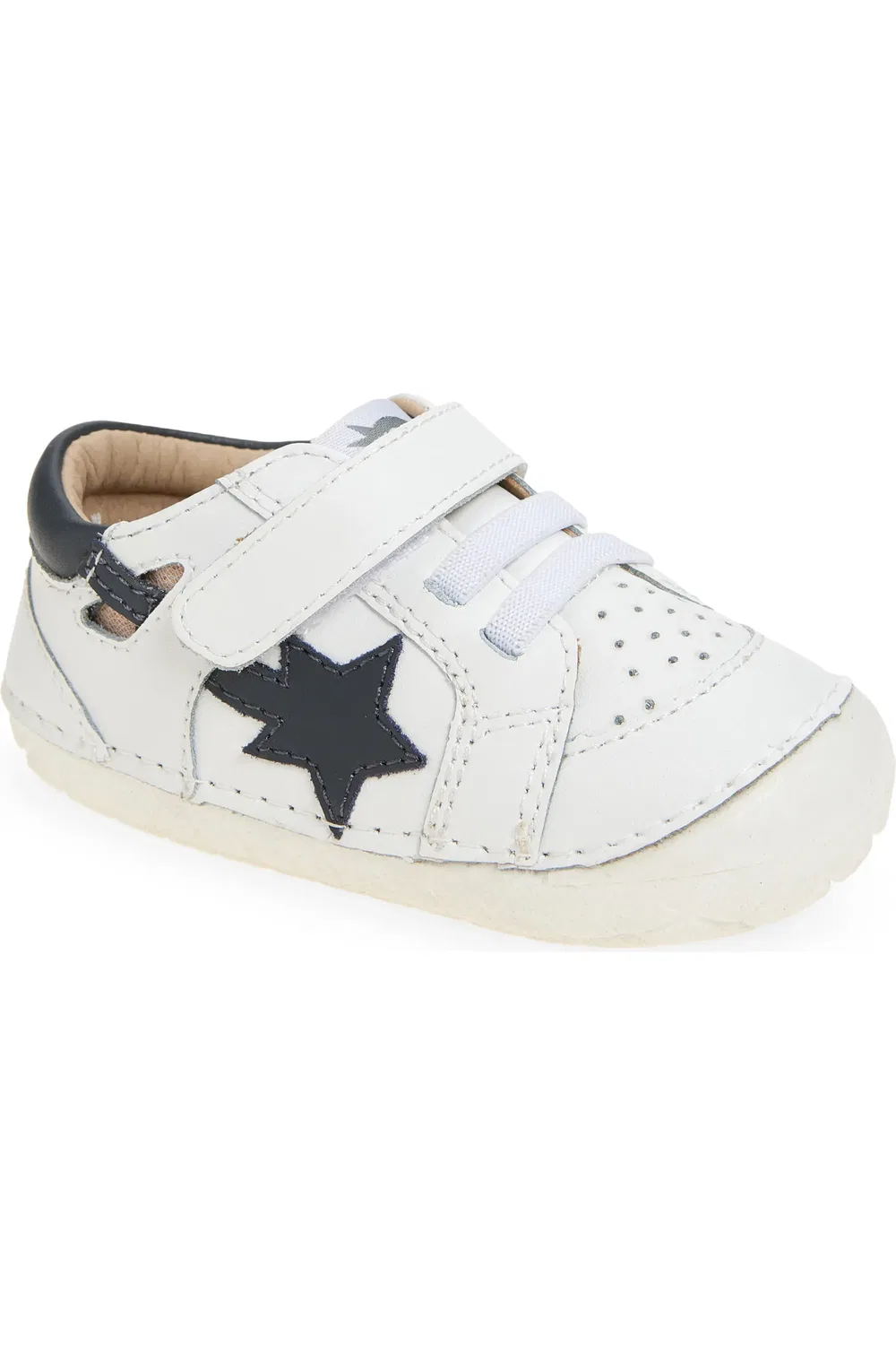 Кроссовки детские для первых шагов Pavesta OLD SOLES, Snow/Navy