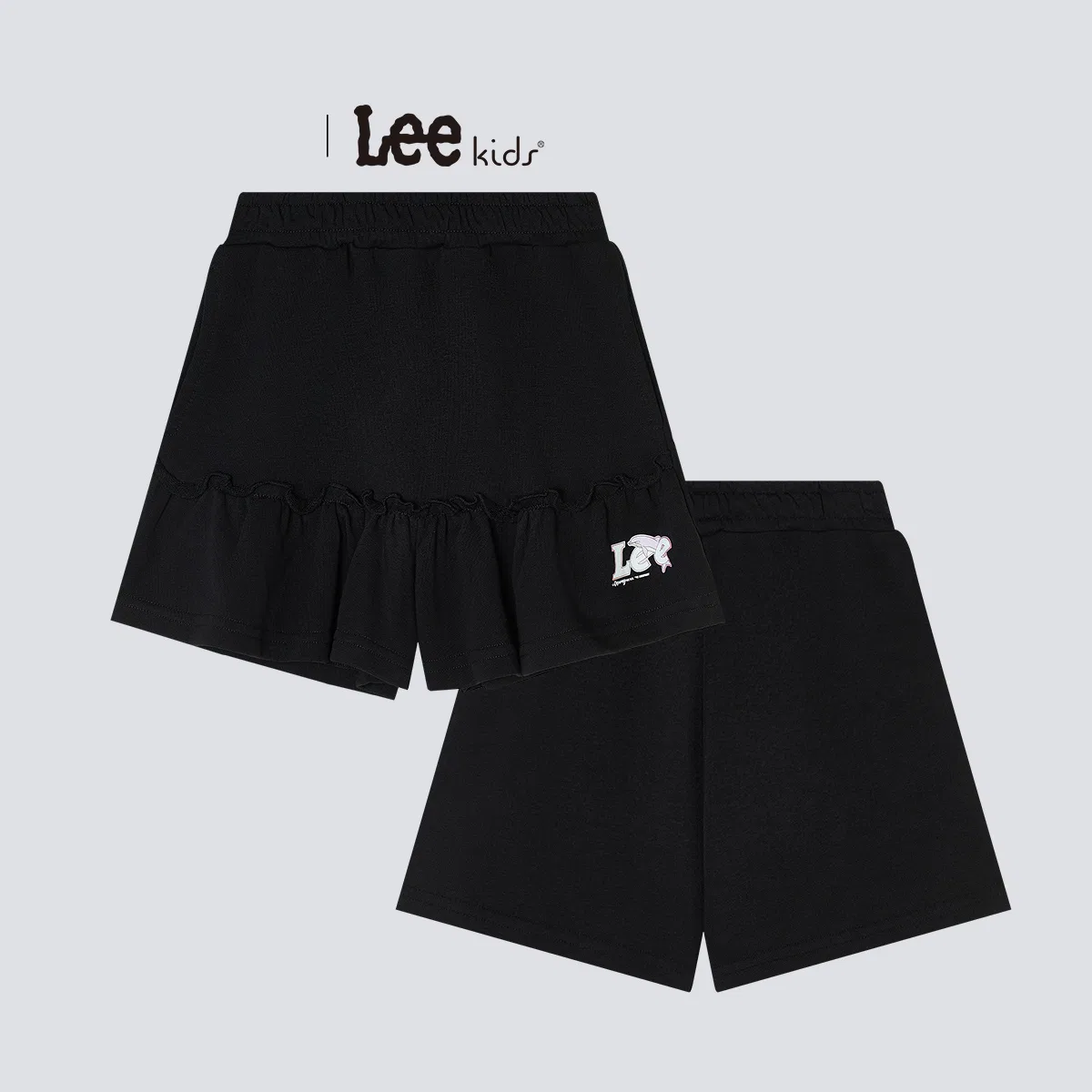 Детская юбка Light Heather Gray Lee — фото 4