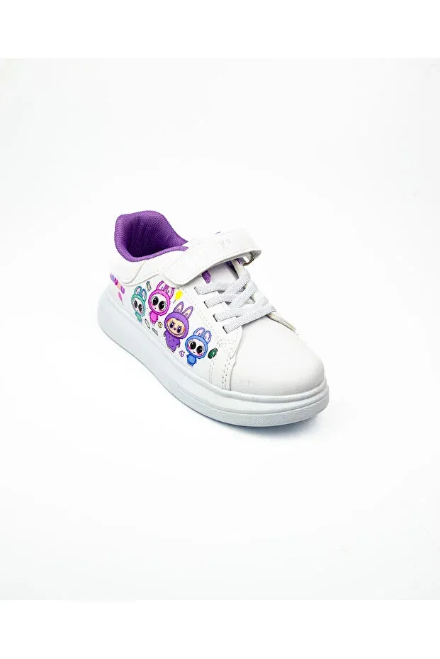 Детские кроссовки для девочек белые Babali, White