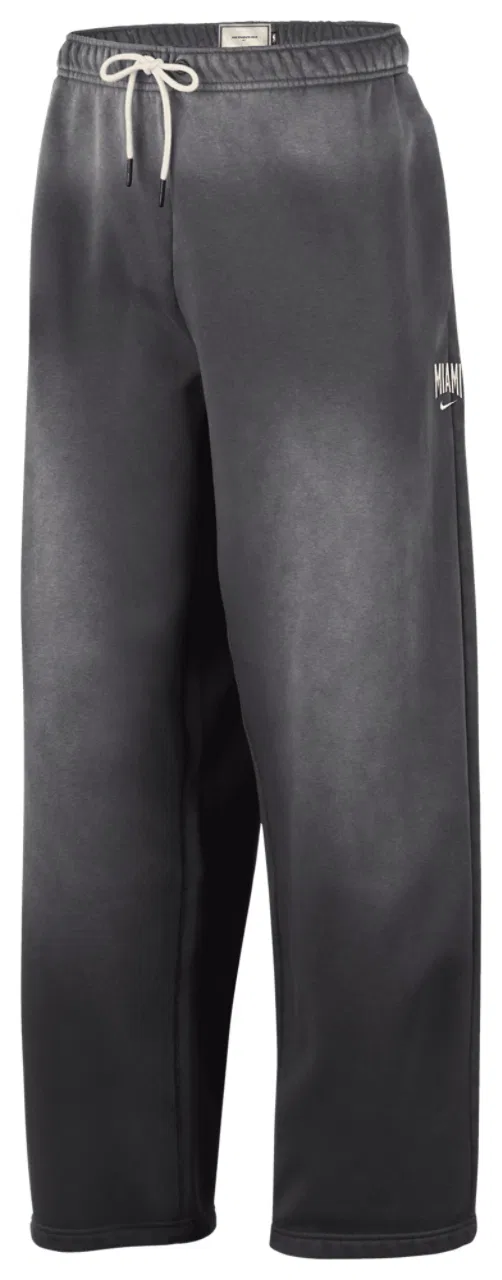 Мужские спортивные брюки на флисовой подкладке Heat Basketball Wash Pants Nike, белый/серый