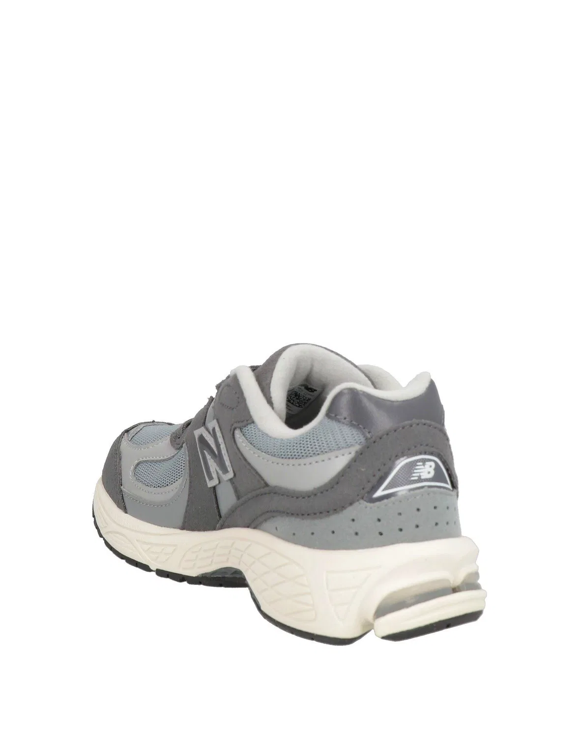 Детские кроссовки для мальчиков с липучками New Balance, серый — фото 3