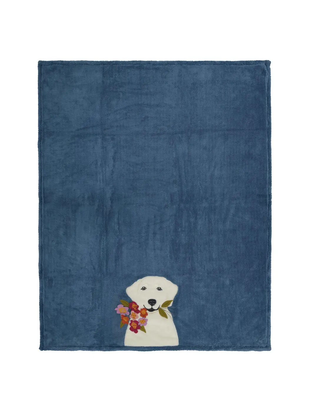 

Плед Maryplaid Embroidered Dog Fleece 6M34030 150Х180, синий