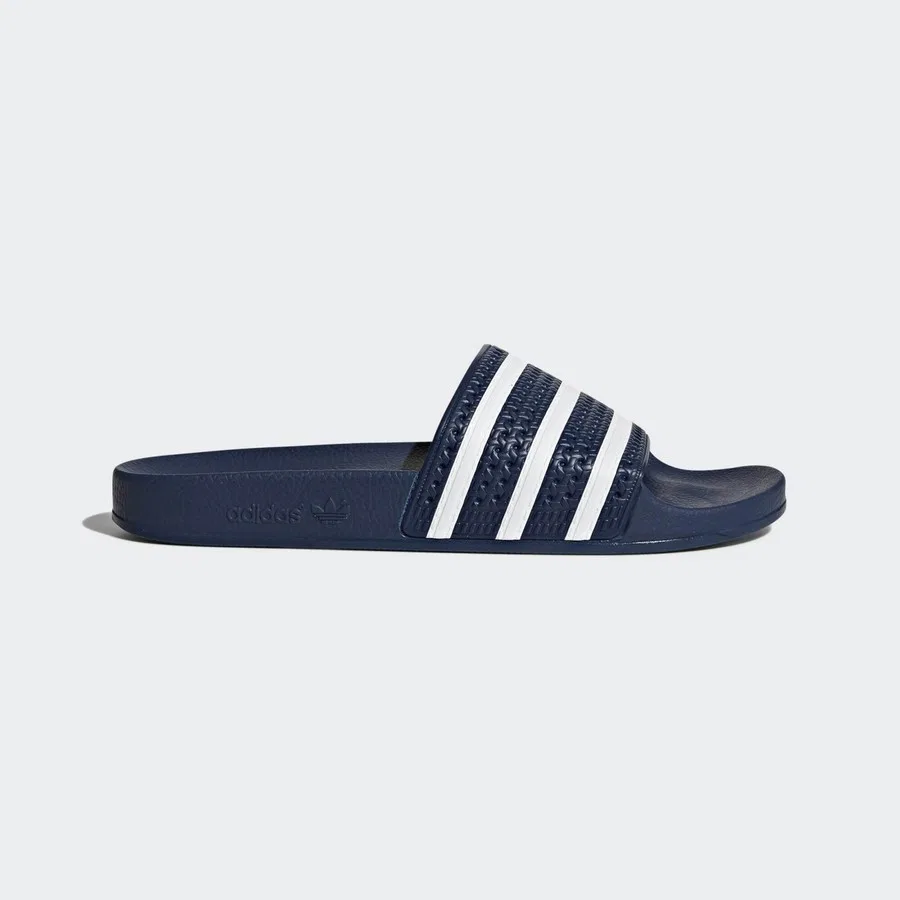 Шлепанцы с контурной стелькой Originals 288022 ADILETTE SLIDES adidas, Сине-белый