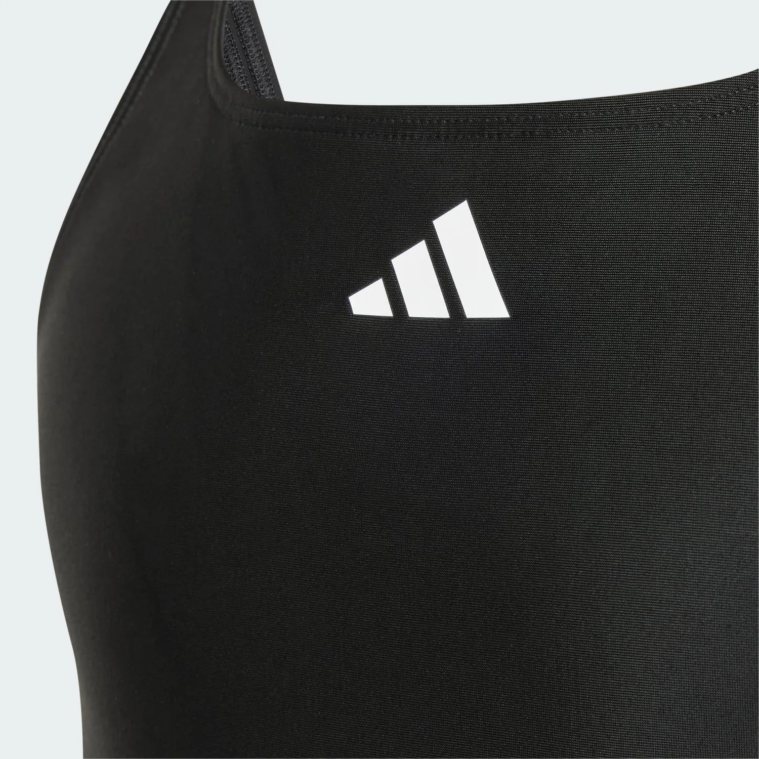 Детское бикини с V-образной спинкой 3-Streifen V-Back Kids Bikini Adidas, Schwarz Weiss — фото 3