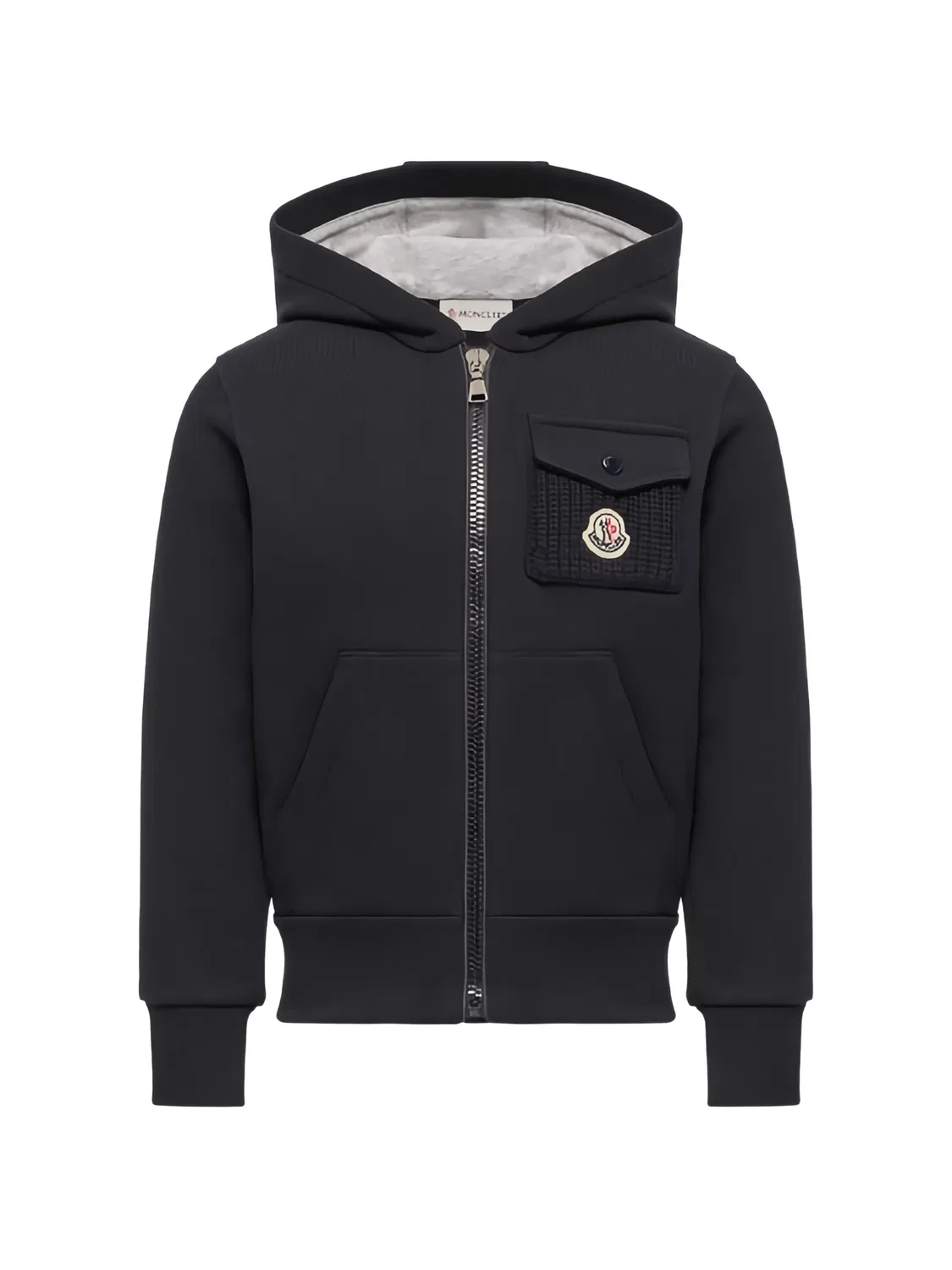 Moncler Худи с логотипом, синий