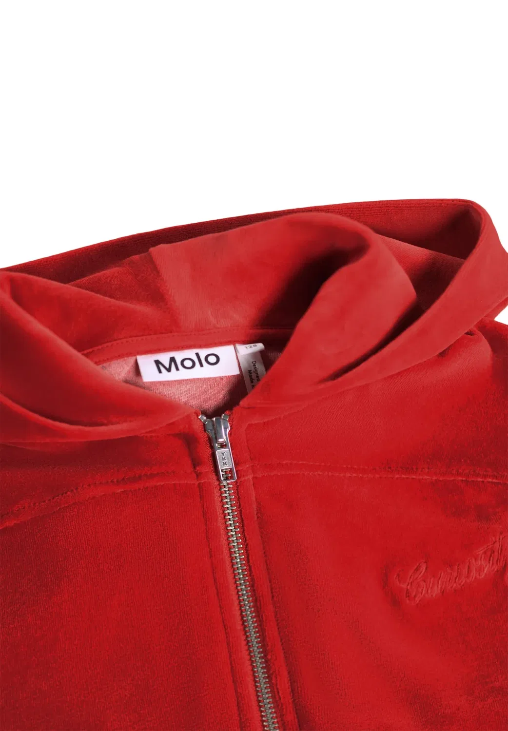 Мадлен - толстовка на молнии Molo, Ruby Red — фото 4