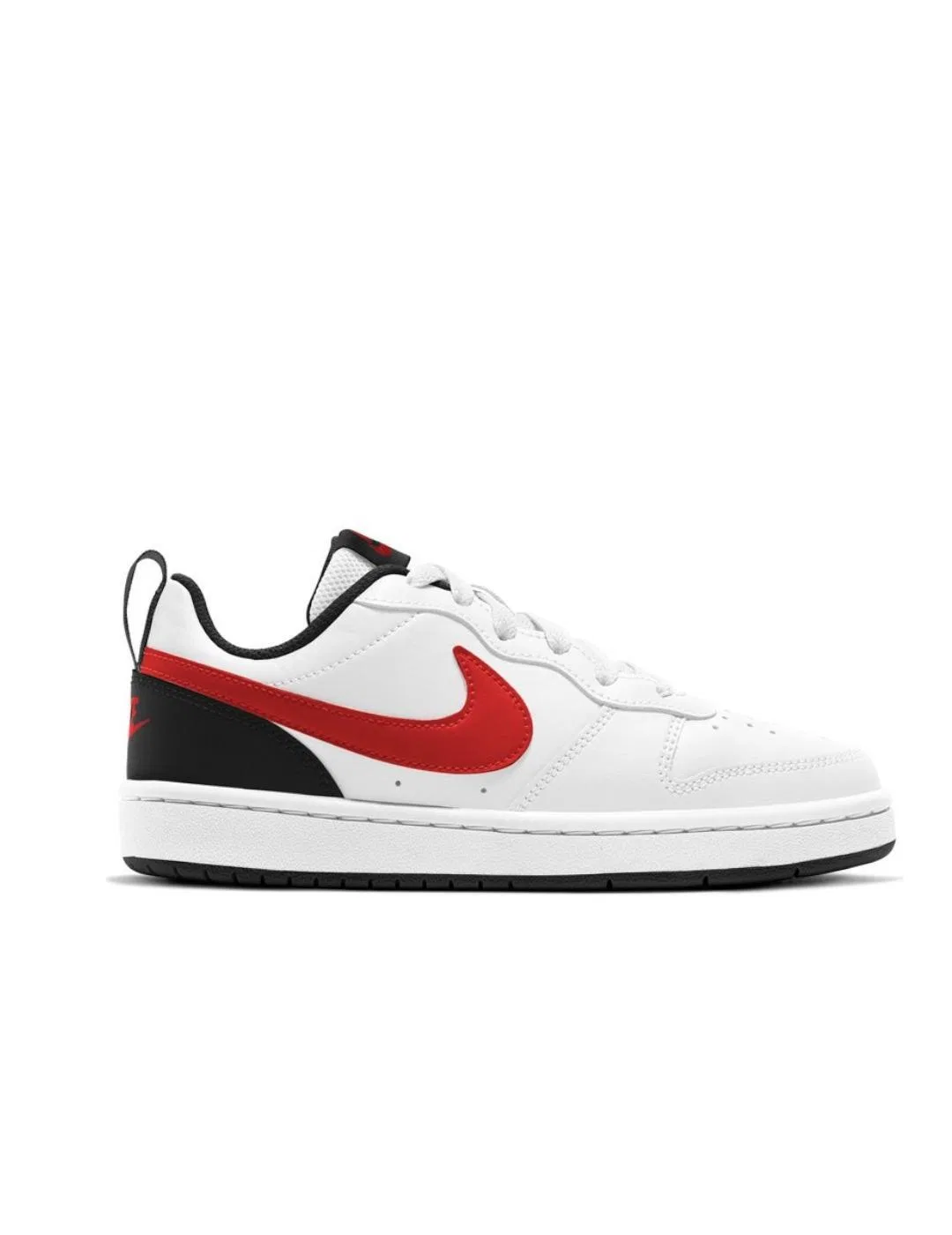 Детские кроссовки с кожаным верхом Court Borough Low 2 Nike, White