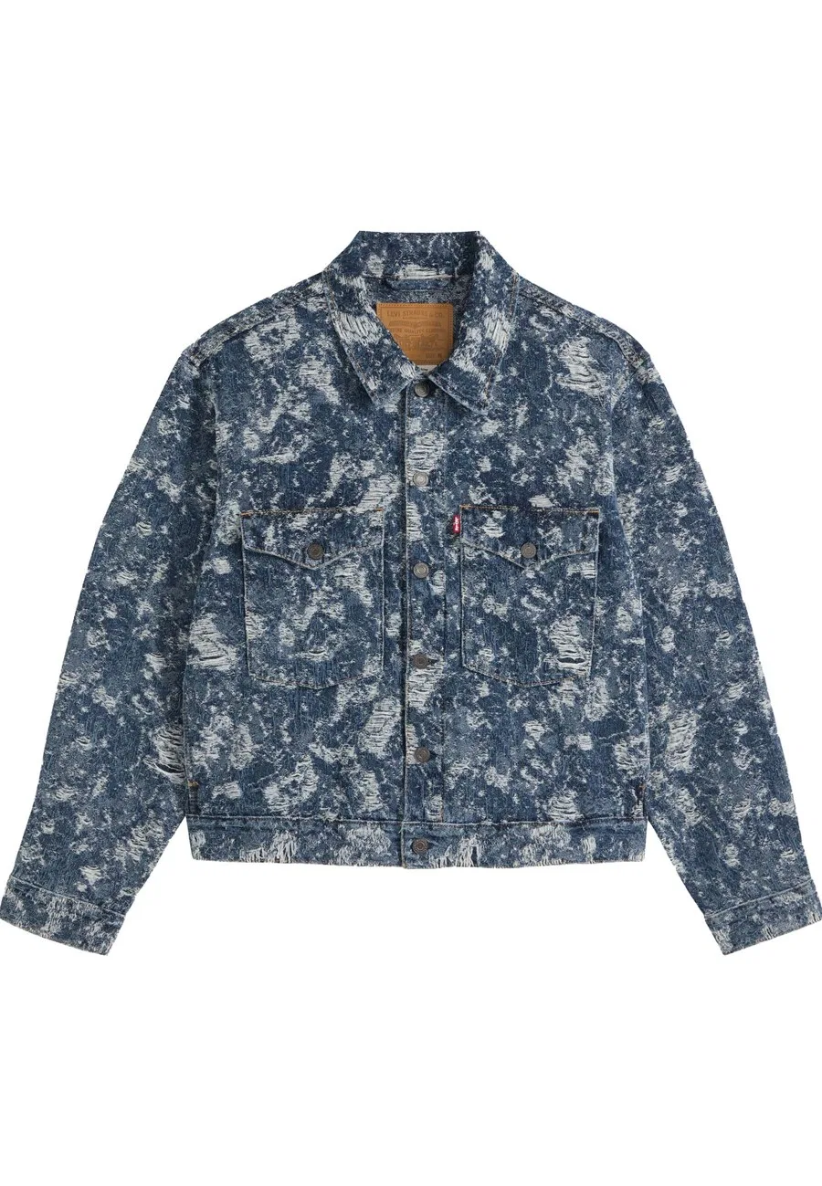 Куртка LEVI'S для межсезонья 'EMBARCADERO STATION' в цветах Gentian и Dusty Blue