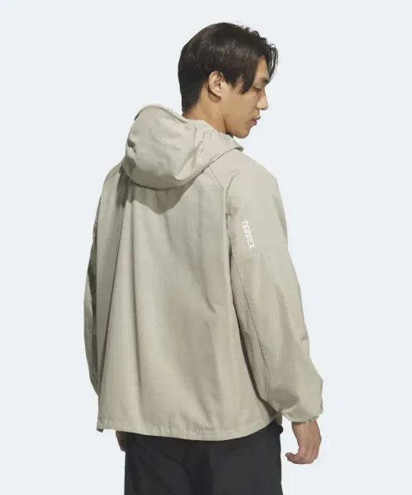 Куртка из нейлона ветрозащитная Transition, Adidas, cargo — фото 2