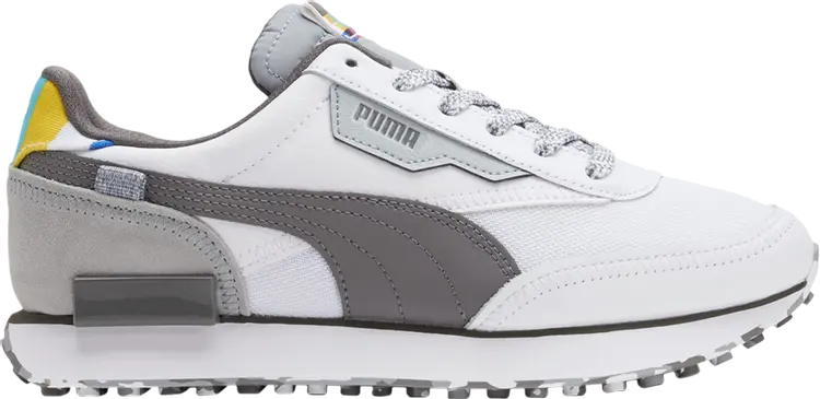 

Кроссовки Puma Future Rider White Noise, белый, Белый;серый, Кроссовки Puma Future Rider White Noise, белый