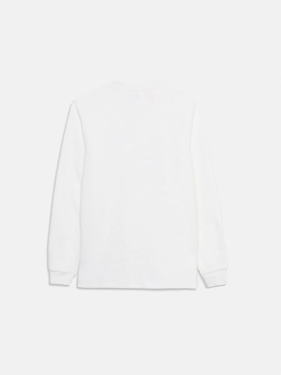 Футболка ADIDAS ORIGINALS белого цвета — фото 2