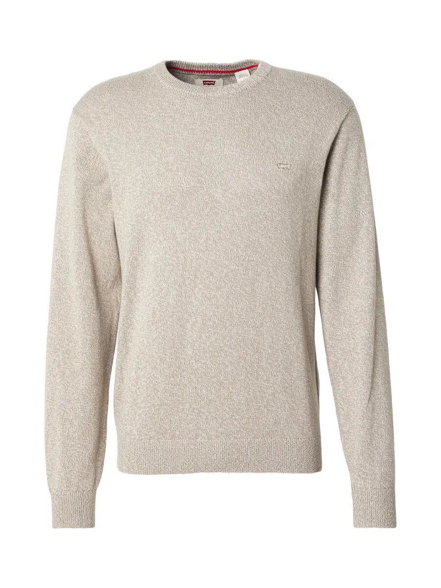 Свитер LEVI'S 'Lightweight Housemark Sweater' светло-коричневого цвета