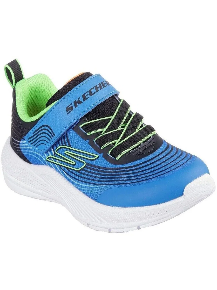 Спортивные кроссовки SKECHERS 'Microspec Advance' синего цвета — фото 2