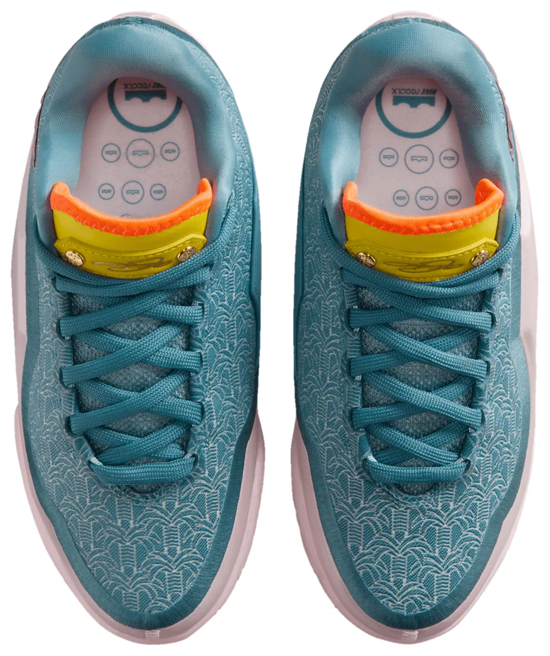 Кроссовки для мальчиков LeBron XXIII Nike, цвет Smokey Blue/Totl Orange — фото 4