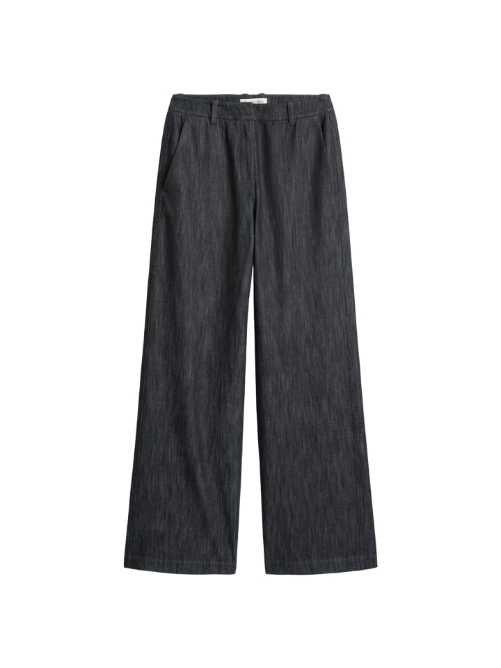 

Marc O'Polo Широкие брюки темно-синего цвета