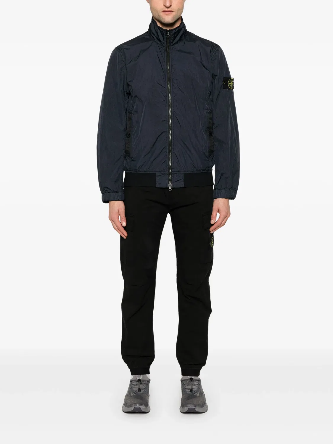 Stone Island Куртка-бомбер Compass синий — фото 2