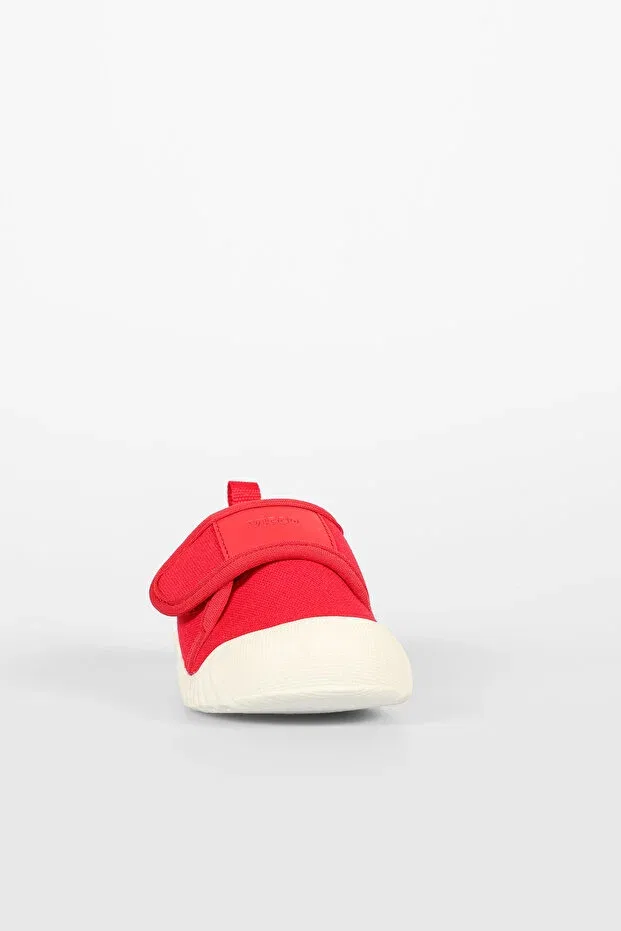 Детские повседневные туфли для девочек с принтом Rent basic girl first step Vicco, Red — фото 4