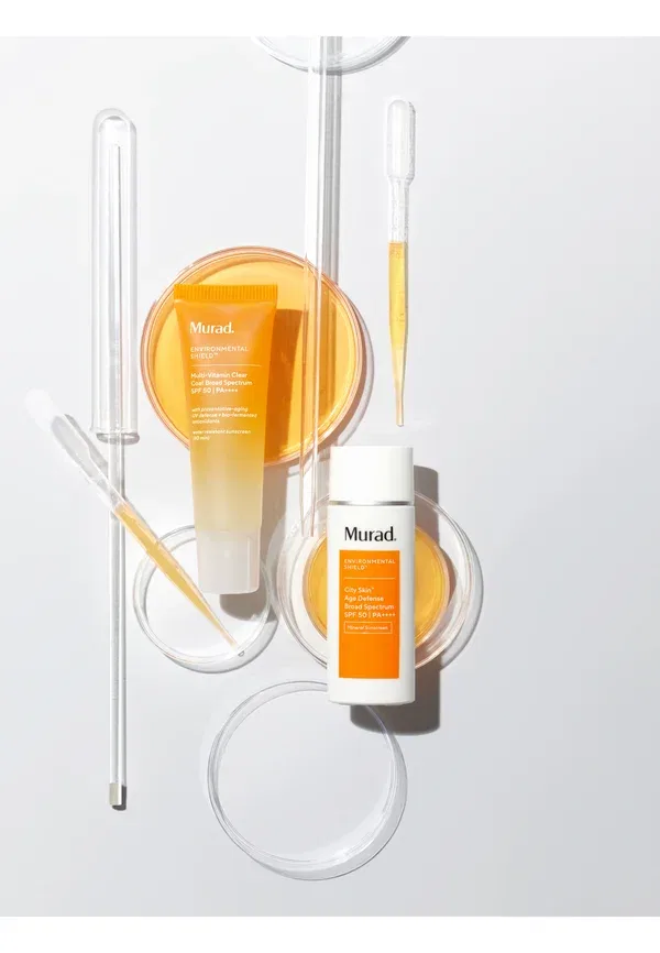 Солнцезащитный гель с витамином C Multi-vitamin clear coat broad spectrum spf 50 Murad, 50 мл — фото 4