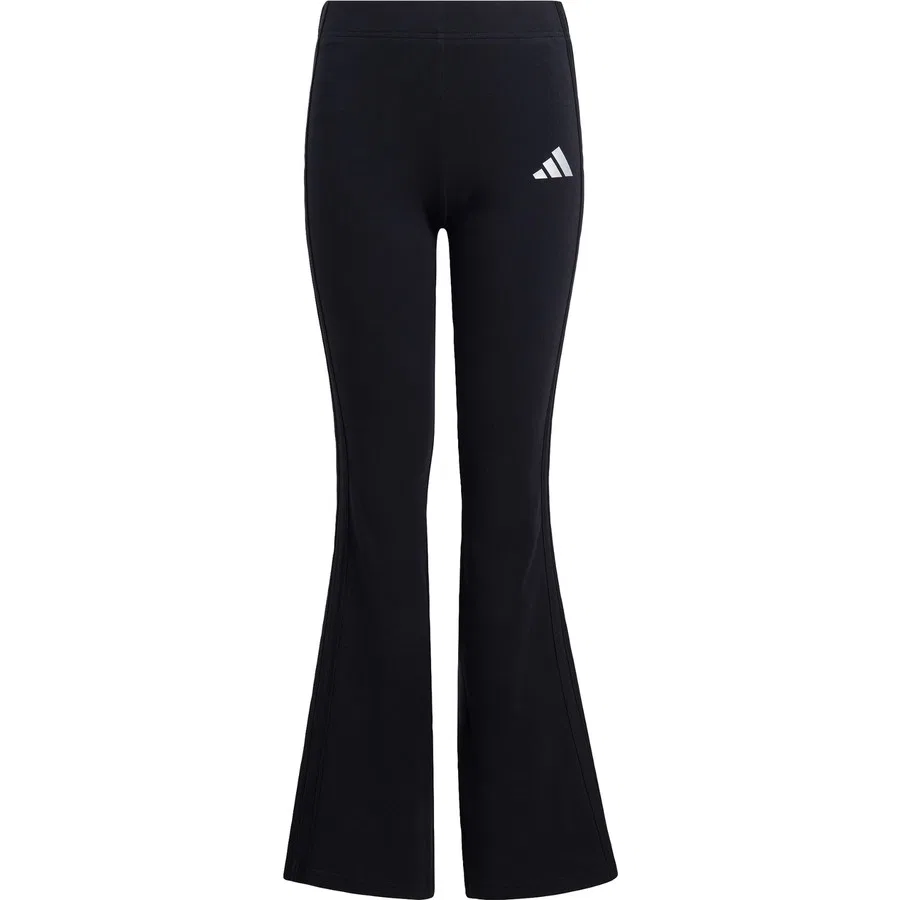 Леггинсы с расклешенной штаниной Seasonals Glam adidas, Черно-серебристый — фото 3