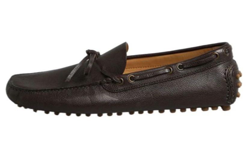 

Водительские лоферы из кожи Brunello Cucinelli, коричневый