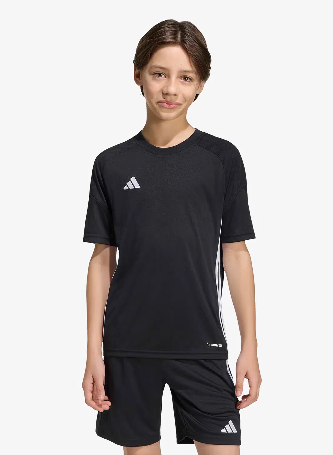 Футболка с технологией Climacool Tiro 26 Essentials Adidas, черный — фото 3