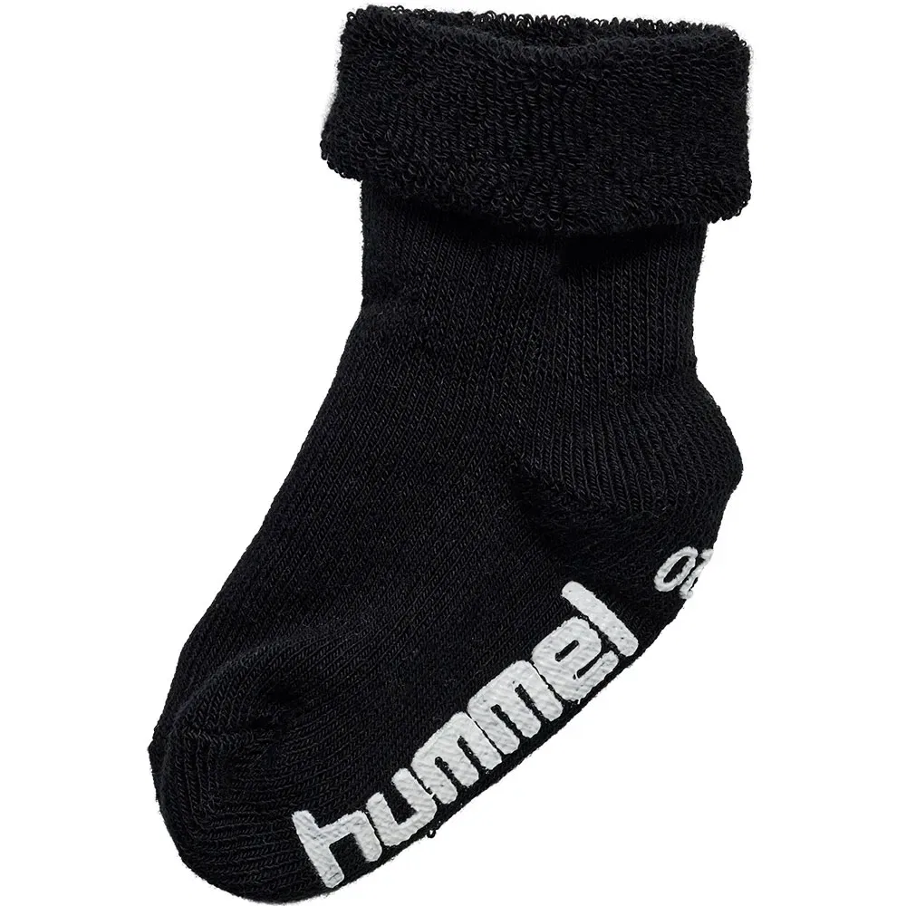 Детские носки с нескользящей подошвой Hummel Mini Non Slip, Black — фото 2