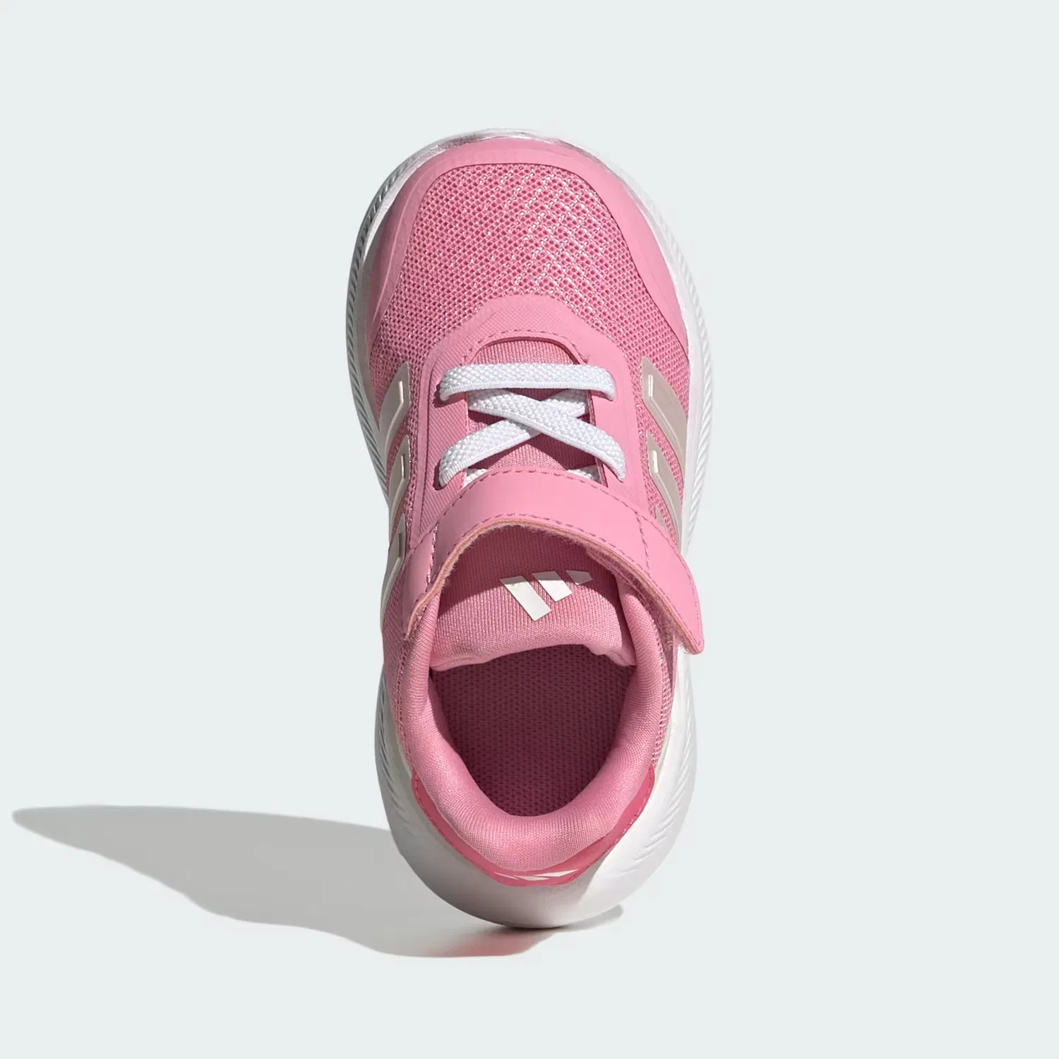 Детские кроссовки на липучках и эластичных шнурках X_PLRPATH Adidas Sportswear, St Tropic Bloom/Zero Metalic/Pink Fusion — фото 2