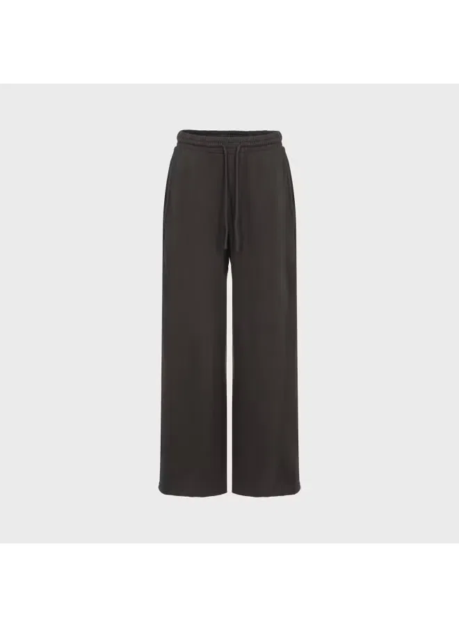 Штаны свободные с кулиской Zara, черный — фото 2
