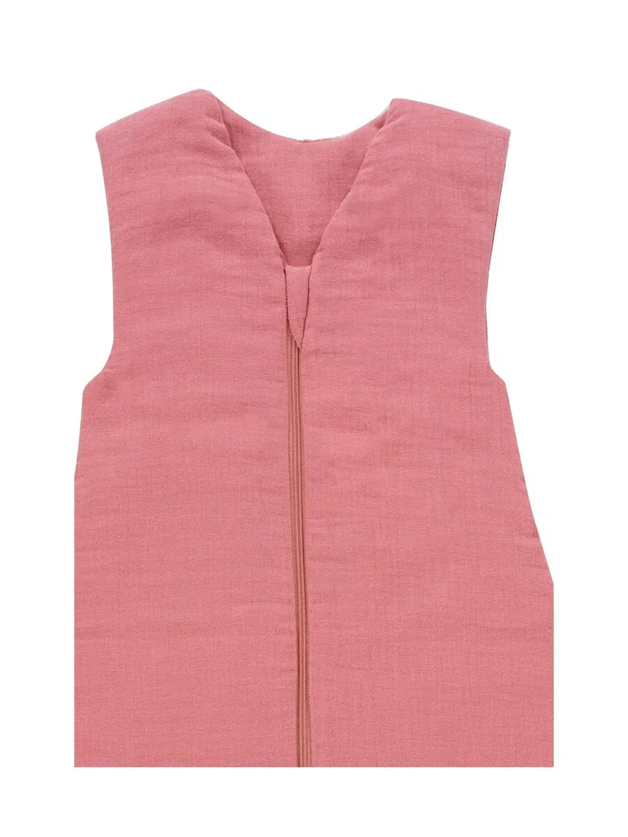 Спальный мешок ALVI 'Schlafsack 4-Season Sleep-Overall Mull' розового цвета — фото 4