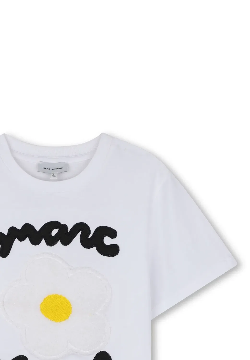 Футболка с короткими рукавами - футболка с принтом Marc Jacobs Kids, White — фото 3