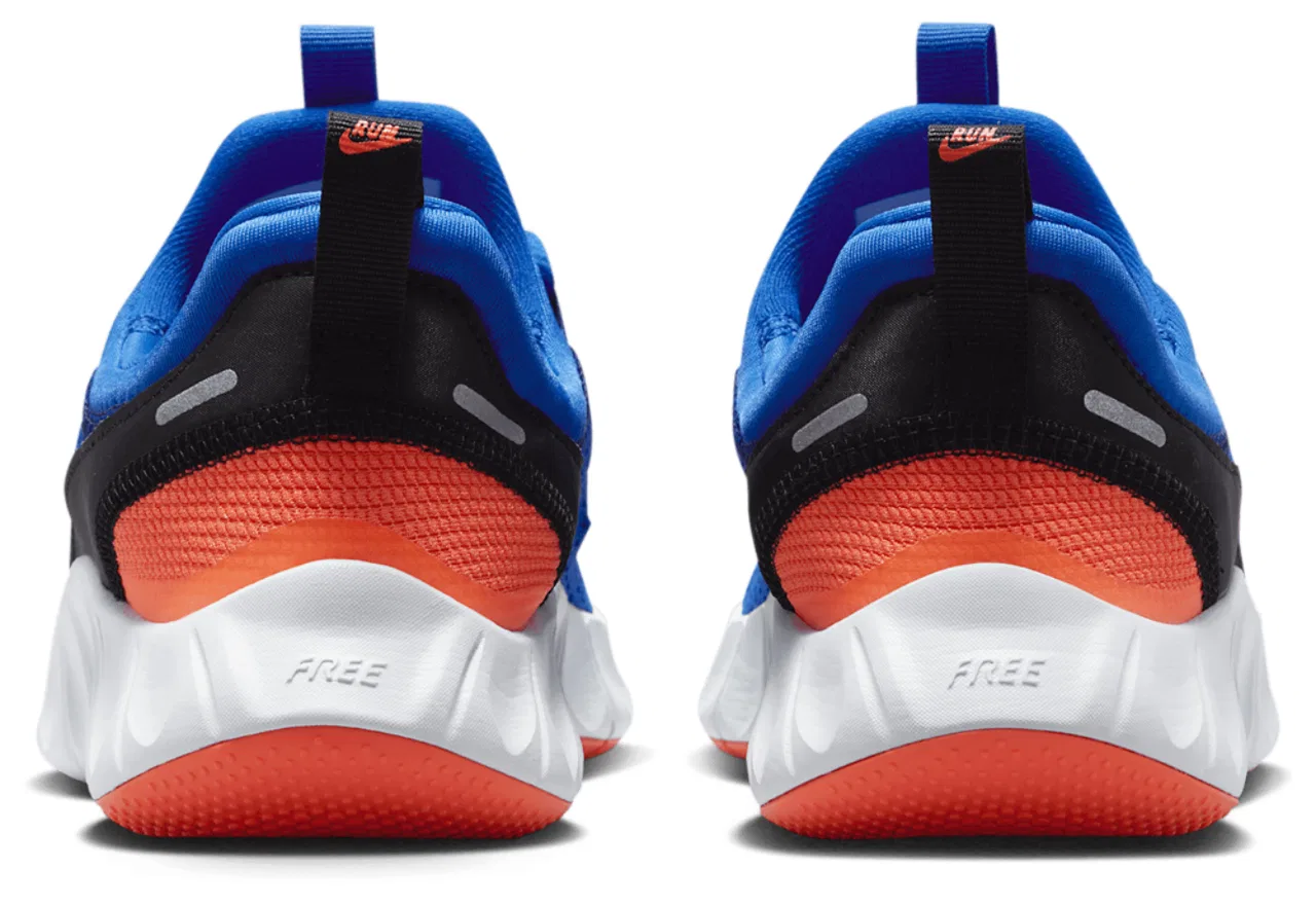 Кроссовки для мальчиков Free Ride Nike, цвет Game Royal/Midnight Navy/White — фото 3